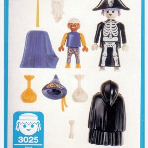 Playmobil Squelette et magicien d’halloween 3025