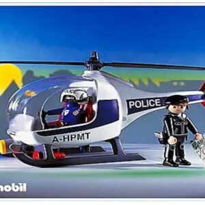 Playmobil Policiers d’intervention hélicoptère 3908