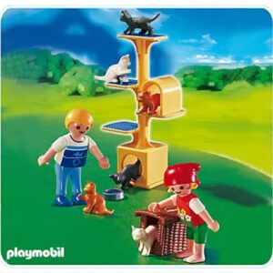 Playmobil Enfants et arbre à chats 4347