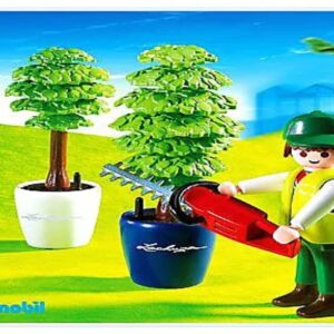 Jardinier avec taille haie Playmobil 4485