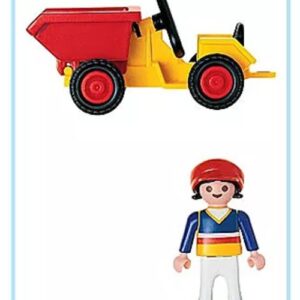 Fillette tracteur Playmobil 4600