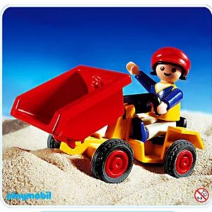 Fillette tracteur Playmobil 4600