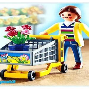 Cliente caddie fleurs Playmobil 4638