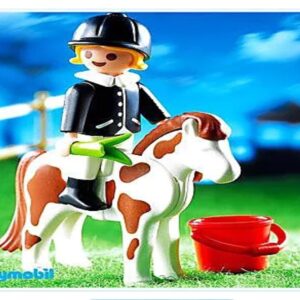 Cavalière poney Playmobil 4641