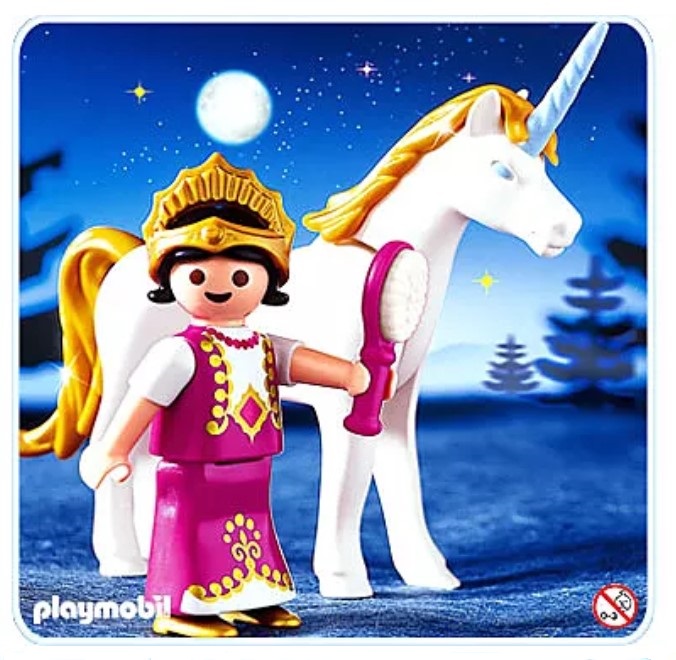 Licorne princesse Playmobil 4645 - Au Pays des Enfants