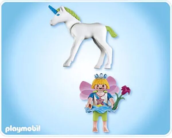 Licorne Dorée Playmobil - Animaux Nature Féerie - Occasion En Bon état