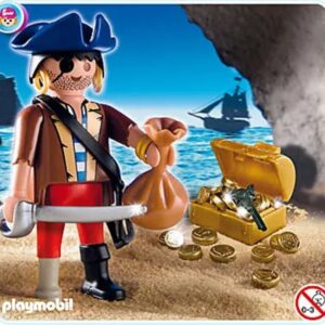 Pirate avec coffre au trésor Playmobil 4753