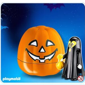 Playmobil Citrouille halloween avec fantôme noir 4771