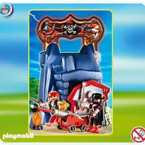 Playmobil Rocher des pirates transportable 4776