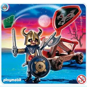 Playmobil Chevaliers des loups et catapulte 4812