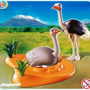 Playmobil Couple d’autruches et nid 4831