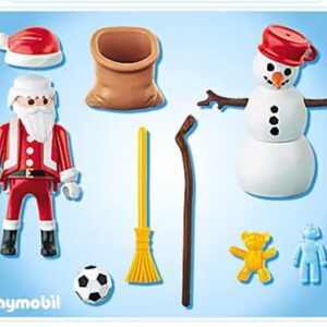 Playmobil Père Noël et bonhomme de neige 4890
