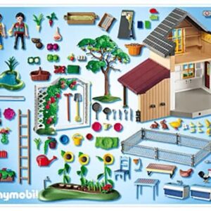 Playmobil Maison des fermiers et marché 5120
