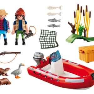 Playmobil Braconniers avec bateau 5559