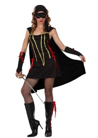 Déguisement costume Zorro femme M/L