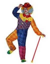 Déguisement costume Clown cœur M/L