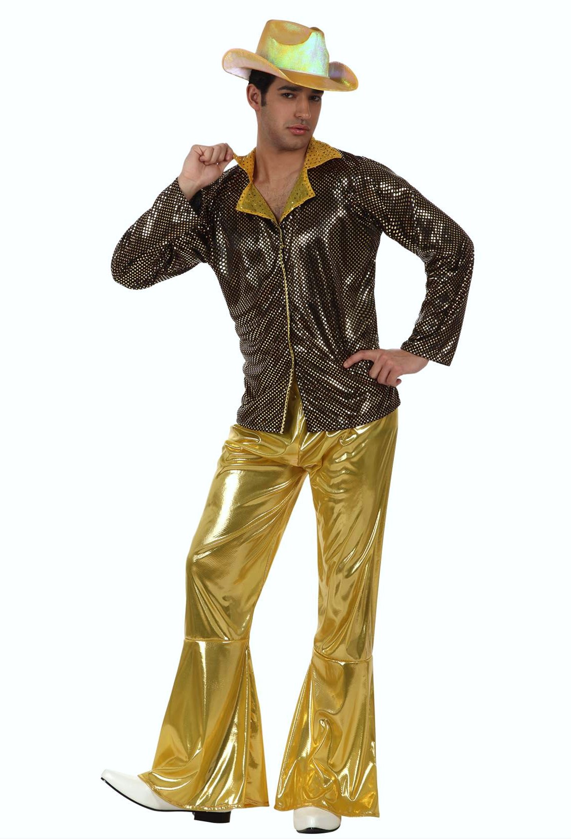 Déguisement costume Disco homme or M/L - Au Pays des Enfants