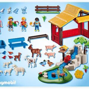 Playmobil Parc animalier avec famille 4851