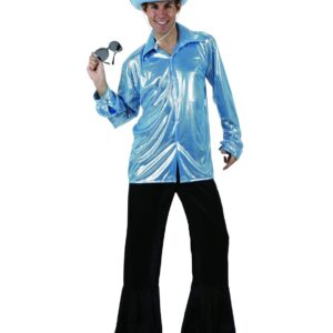 Déguisement costume Disco homme bleu M/L