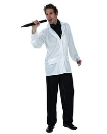 Déguisement costume Disco veste blanche M/L