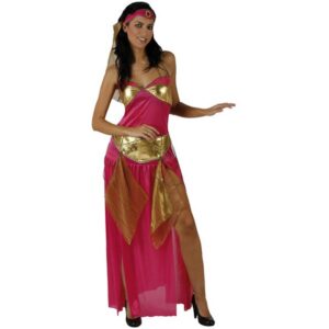 Déguisement costume Danseuse orientale rose XL