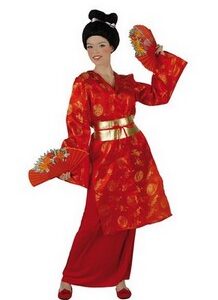 Déguisement costume Japonaise Geisha XL
