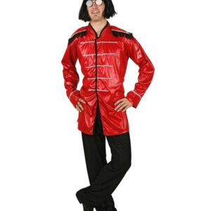 Déguisement costume Chanteur rock Musicien rouge M/L