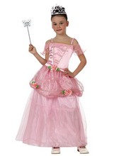 Déguisement costume Princesse rose 7-9 ans