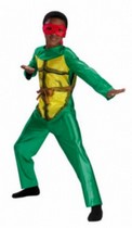 Déguisement costume Tortue Ninja Raphael 8-10 ans