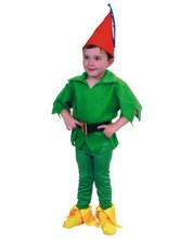 Déguisement costume Lutin Peter Pan