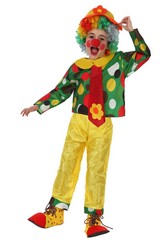 Déguisement costume Clown cravate