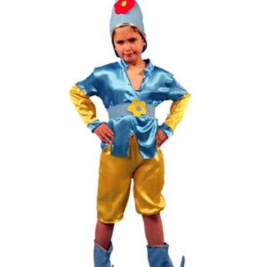 Déguisement costume Lutin Elfe bleu 7-9 ans