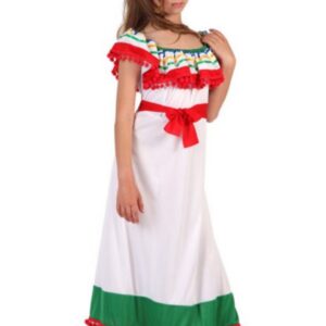 Déguisement costume Mexicaine 7-9 ans