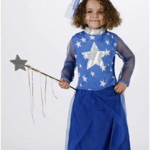 Déguisement costume Fée bleue étoile 10-12 ans