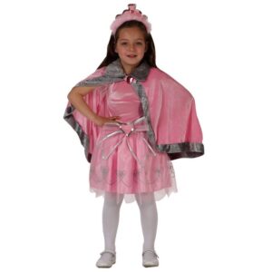 Déguisement costume Princesse des neiges rose 7-9 ans