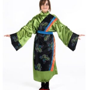 Déguisement costume Chinoise Mulan 3-4 ans
