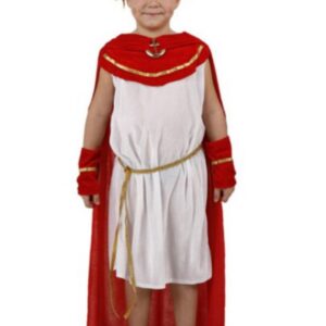 Déguisement costume Romain rouge 3-4 ans