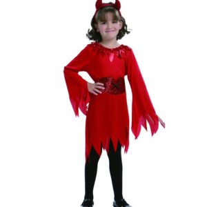 Déguisement costume Diablesse 5-6 ans Halloween