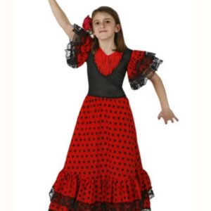 Déguisement costume Danseuse espagnole flamenco 5-6 ans