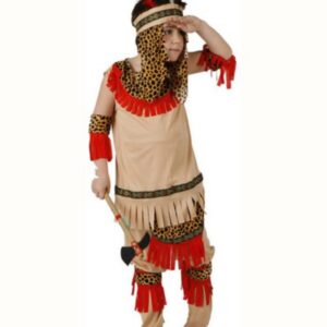 Déguisement costume Indien peau rouge 7-9 ans