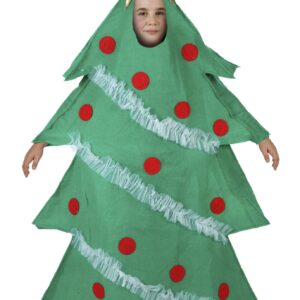 Déguisement costume Sapin de Noël 7-9 ans
