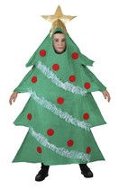 Déguisement costume Sapin de Noël 7-9 ans