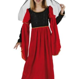 Déguisement costume Princesse médiévale rouge