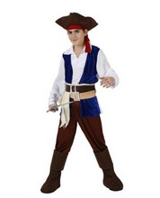 Déguisement costume Pirate boucanier 5-6 ans
