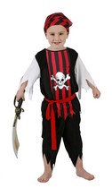 Déguisement costume Pirate tête de mort
