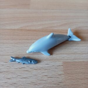 Dauphin et poisson neuf Playmobil