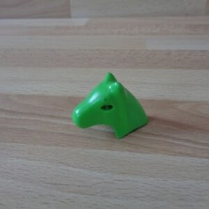 Équipement coiffe verte pour cheval Playmobil