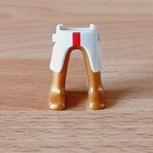 Jambes blanches et dorées neuf Playmobil