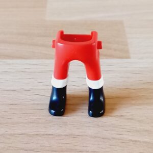 Jambes rouges pour gros ventre neuf Playmobil