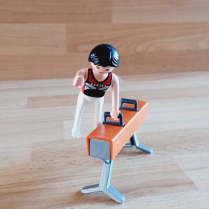 Gymnaste et cheval d&rsquo;arçons neuf Playmobil